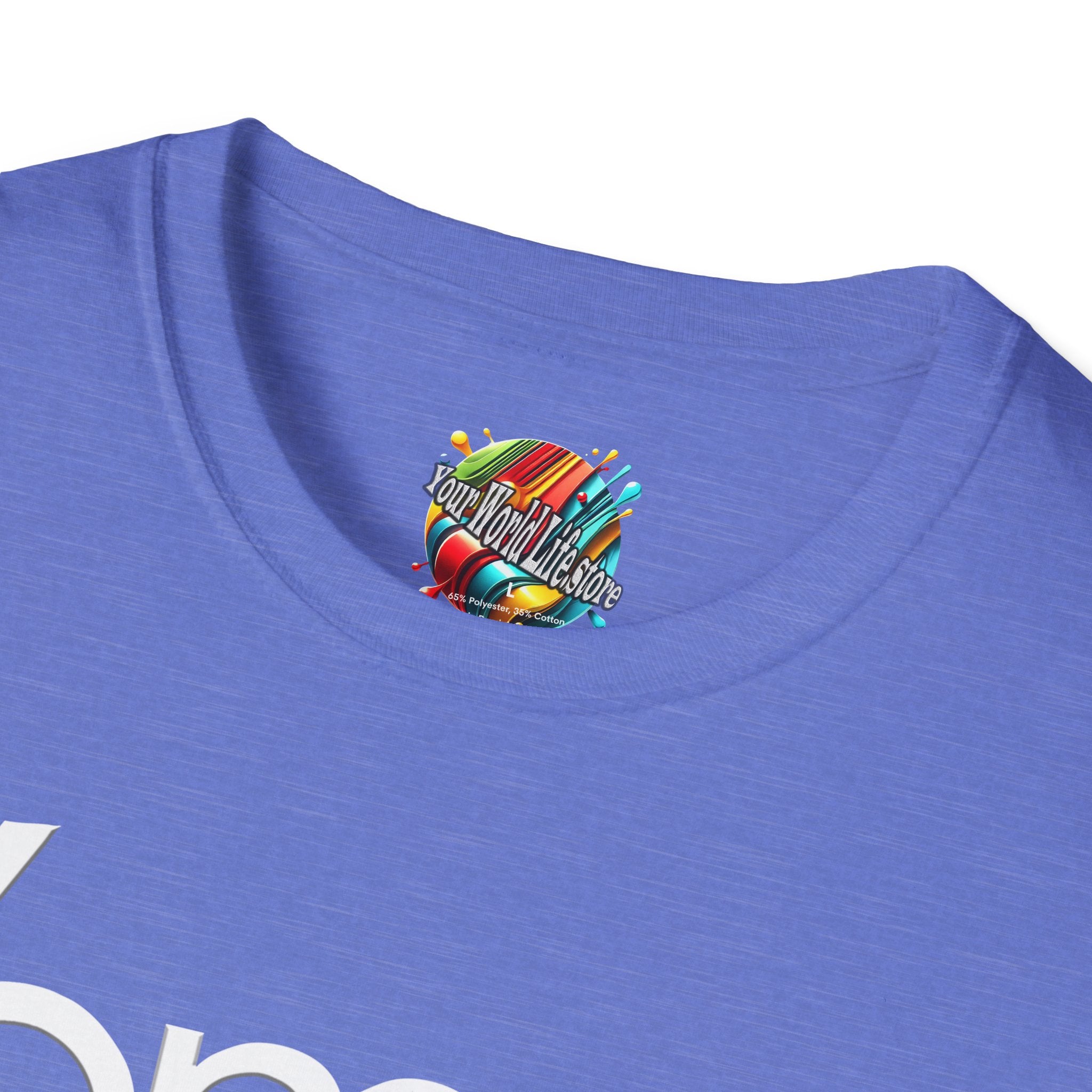 "DJ VAMP" 🎧Signature Logo Tee – Bold, Loud, and Made to Move - QR